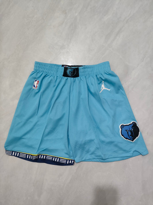 NBA Kids Grizzlies Moon Blue Shorts S-XXL