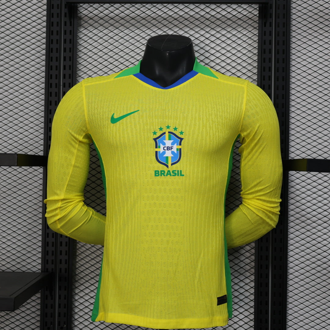 25/26 Brazil home long sleeved Player Edition S-XXL