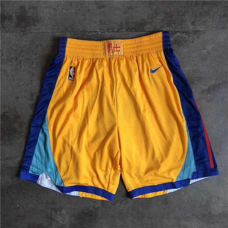 Warriors Chinese Yellow Pants
