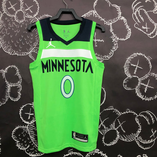 Timberwolves trapeze No. 0 Russell