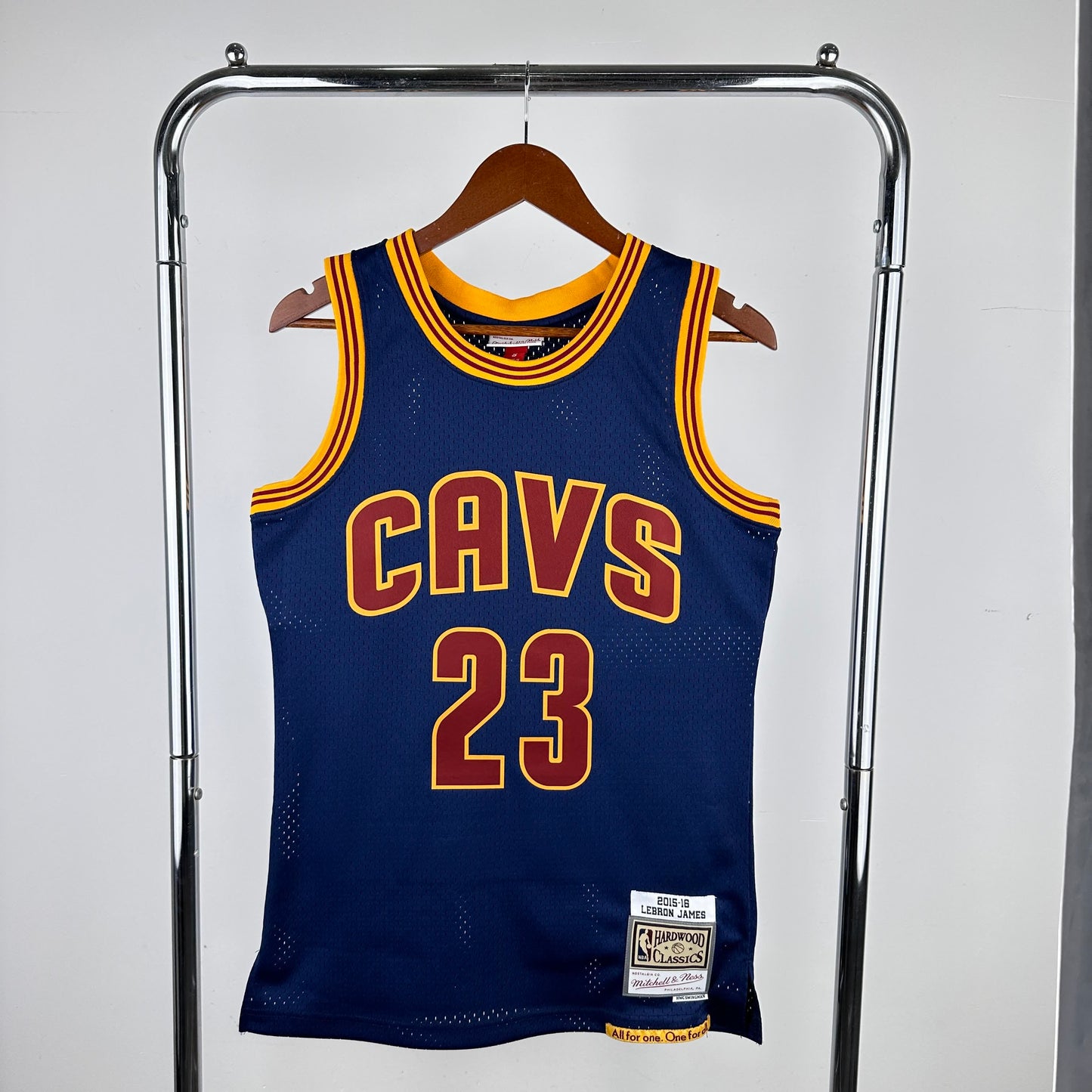 MN Hot Pressed Retro Jersey: SW Cavaliers Season 15/16 CAVS No. 23 James