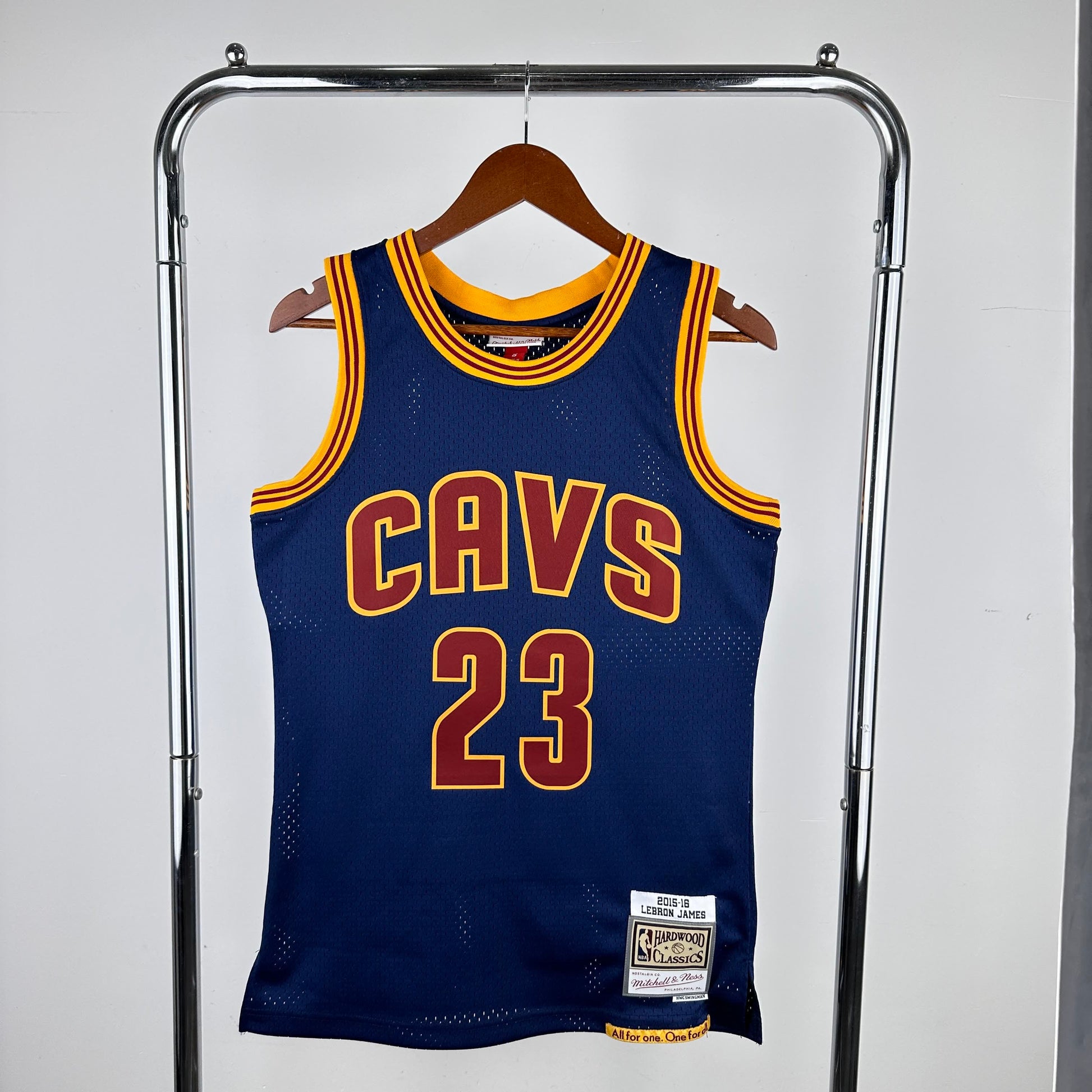 MN Hot Pressed Retro Jersey: SW Cavaliers Season 15/16 CAVS No. 23 James