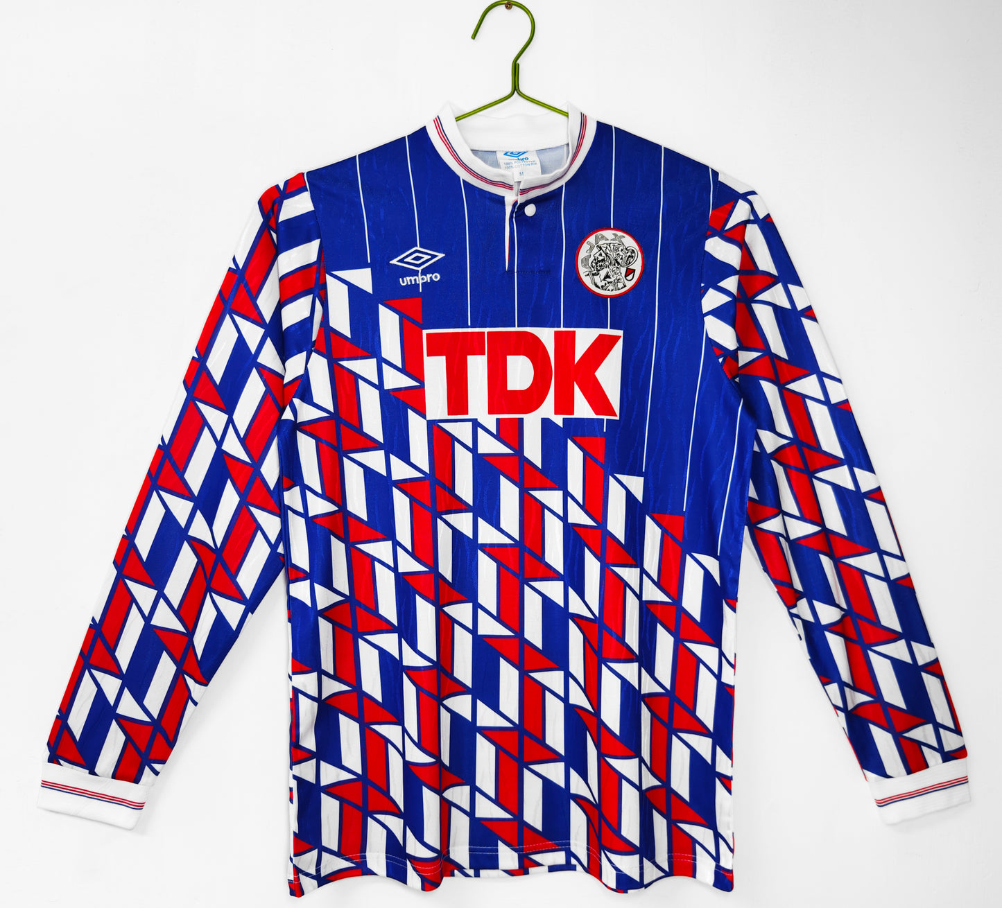 1989/90 Ajax away long sleeved Retro football jersey S-XXL