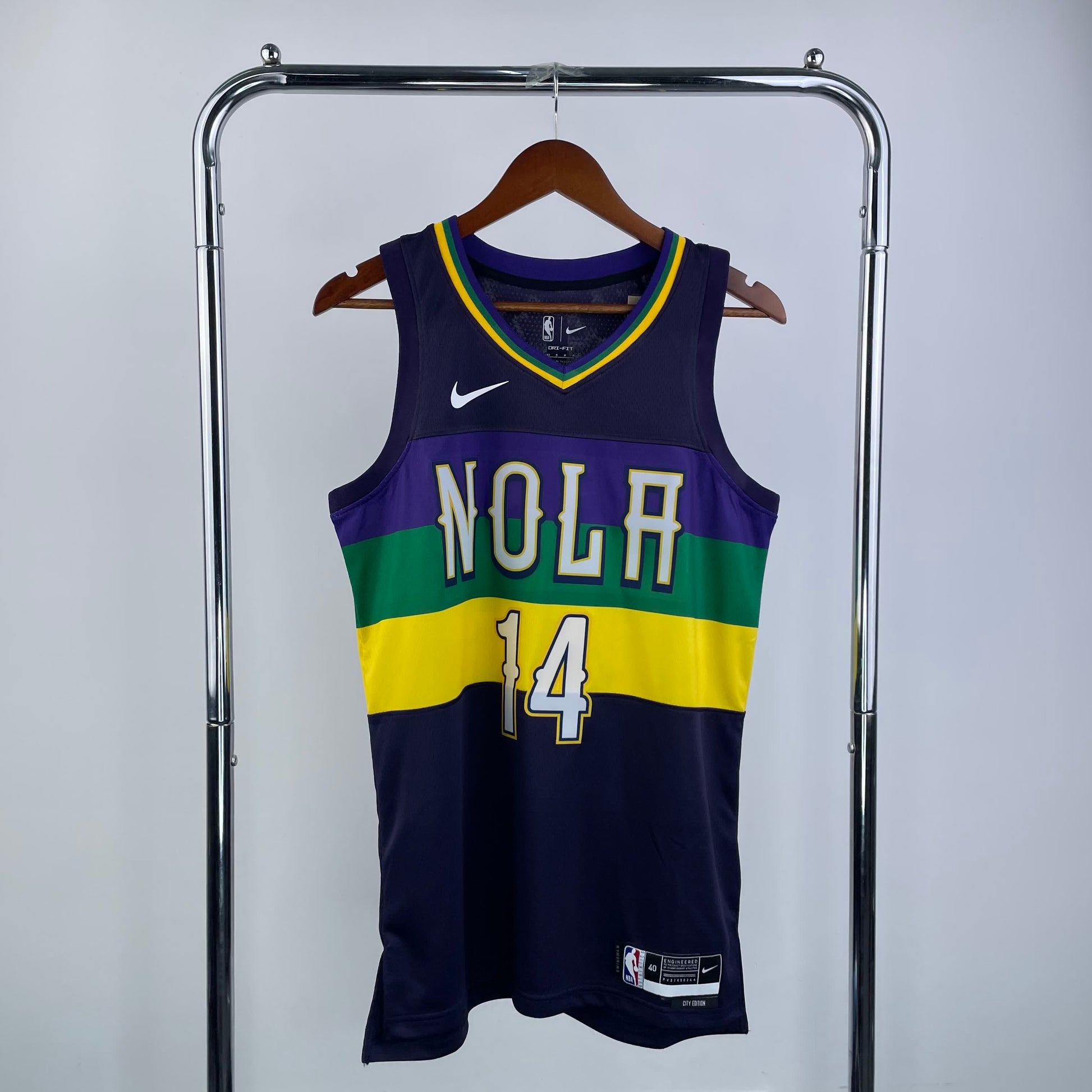 23 Season Pelicans City Edition 14 # Ingram