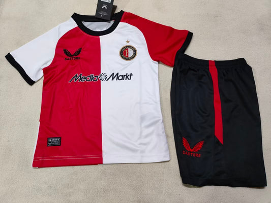 24/25 Kids Feyenoord Home Size: 16-28
