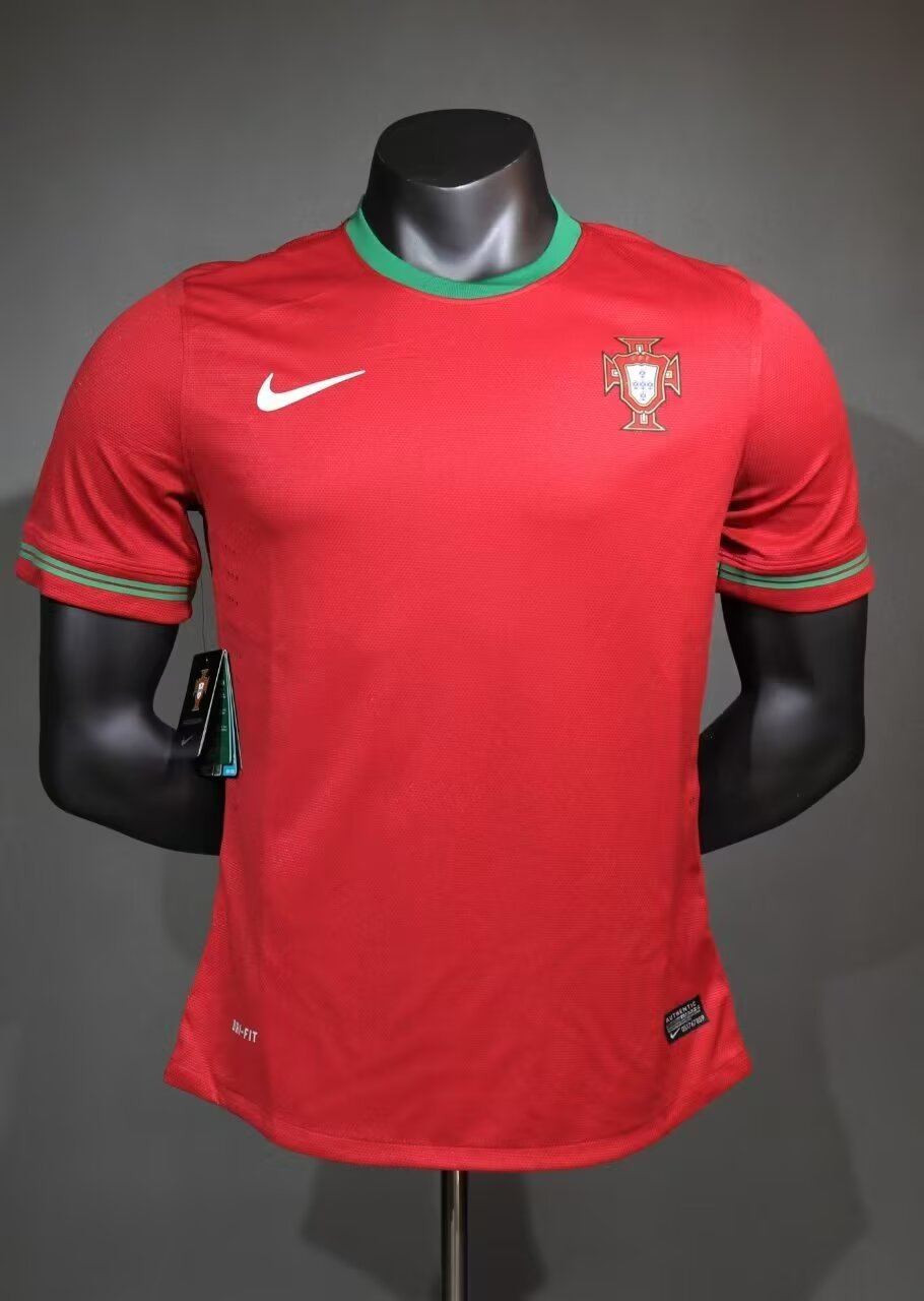 Retro 2012 Portugal home jersey player edition S-3XL