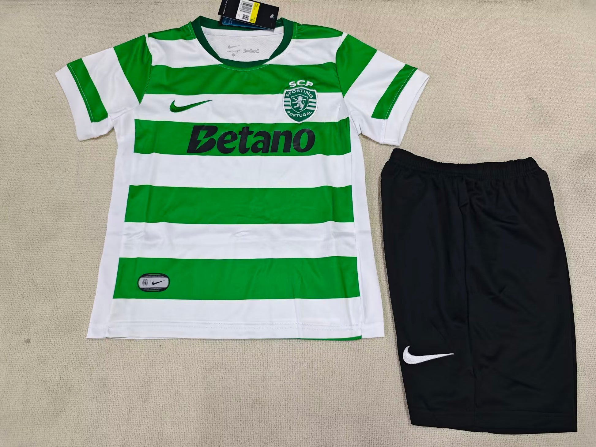 25/26 Kids Sporting Lisbon Home Size 16~28