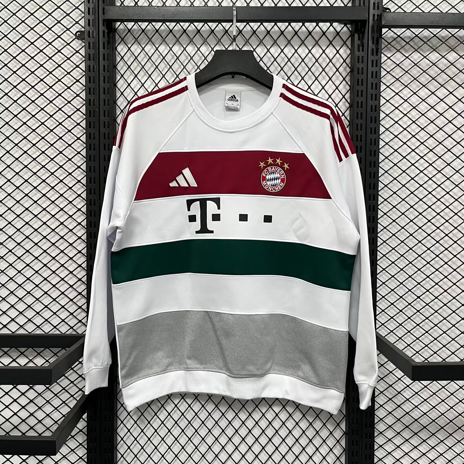 2025/26 Bayern white hoodie M-3XL