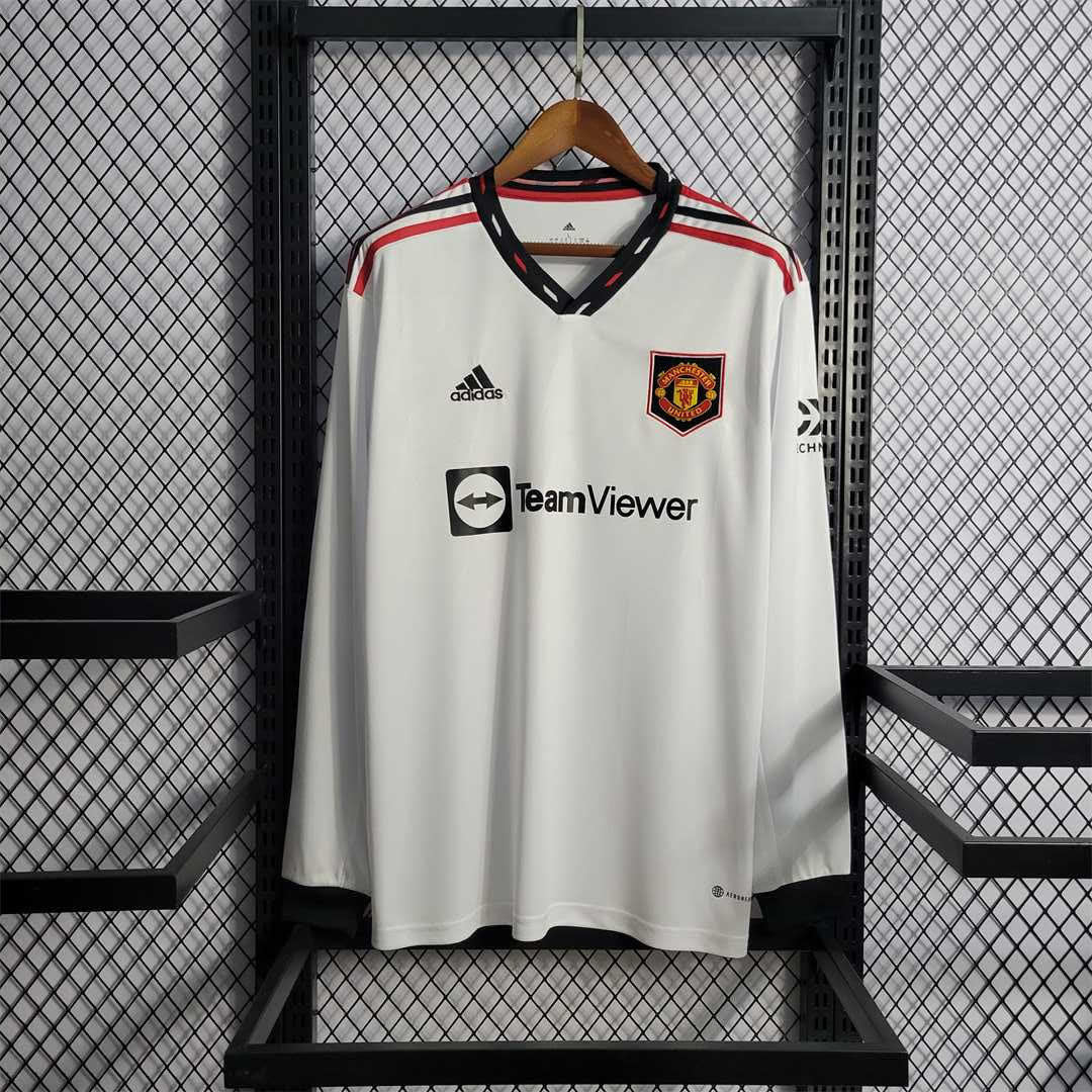 22-23 Manchester United away long sleeves
