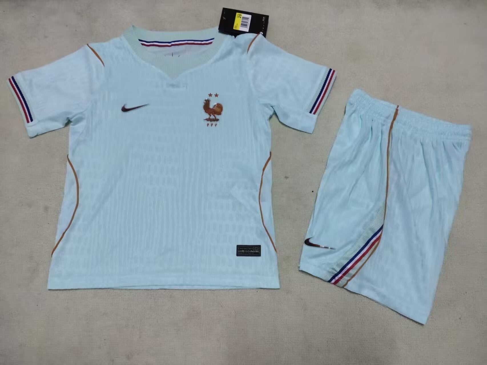 2026 Kids France Away Player Edition World Cup Jersey &amp; Sizes 16-28