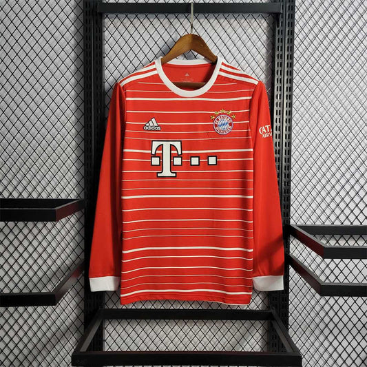 22-23 Bayern home long sleeves