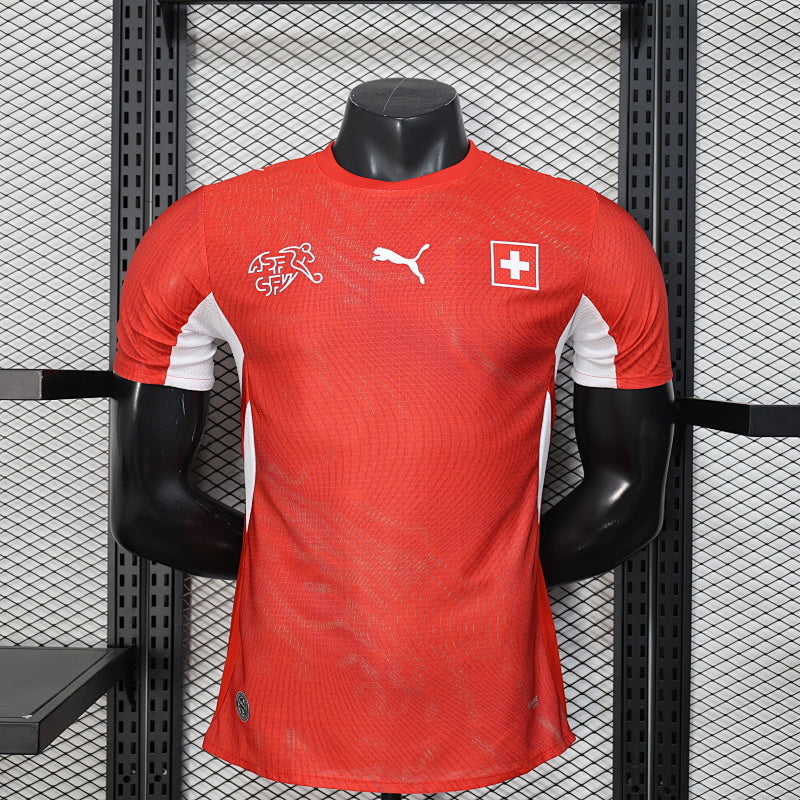 Switzerland Home Player Edition Yupoo Soccer Jerseys S-XXL5