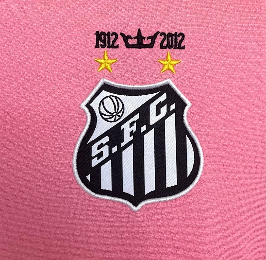 Retro 2012/13 Santos Pink Shoulder Badge Yupoo Soccer Jerseys S-XXL6