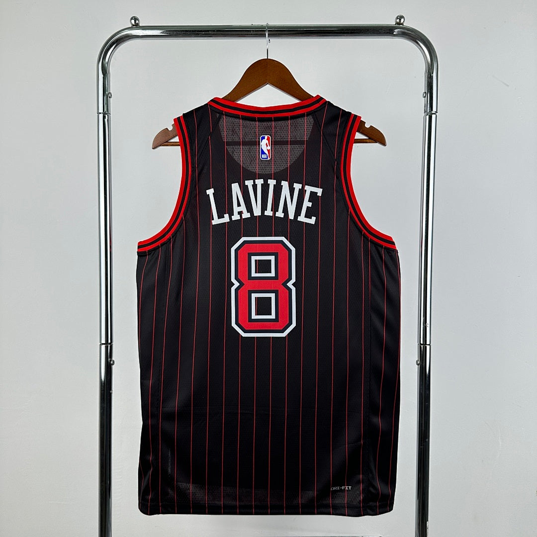 Season Chicago Bulls Flyers Limited Edition 8 # LaVine NBA jersey S-XXL4
