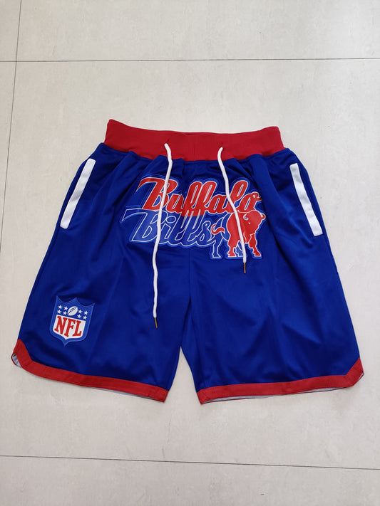 NFL Bills Blue Pocket Shorts