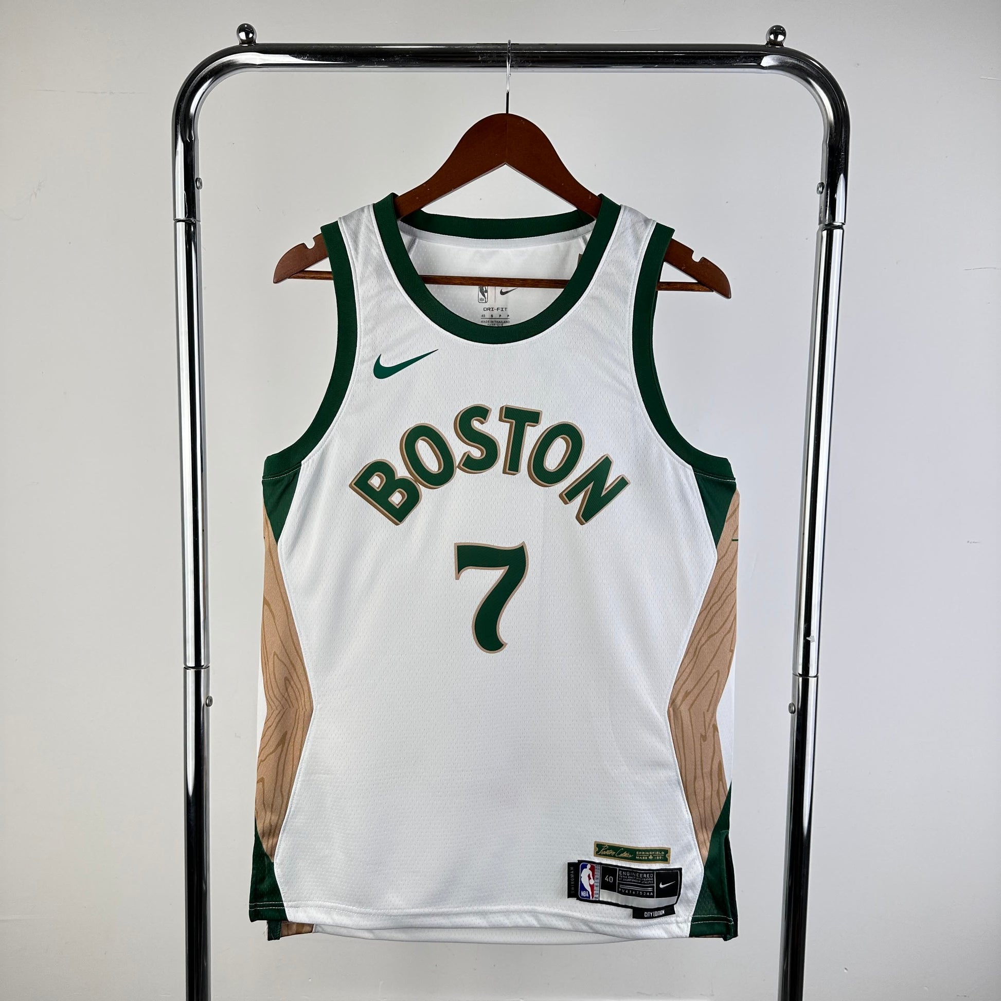 24 Season Celtics City Edition 7 # Brown