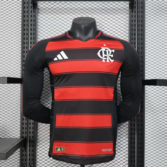 25/26 Flamengo Home Long Sleeve Player Edition S-XXL