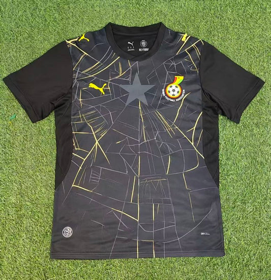 /27 Ghana Black Special Edition Football Jersey S-XXL4