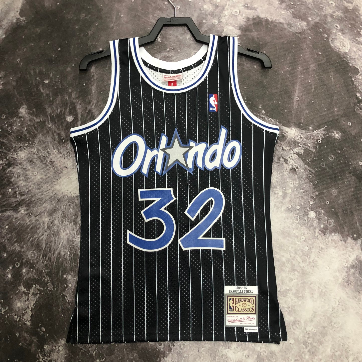 MN hot-pressed vintage jersey: SW Magic 95 season black 32 O'Neal