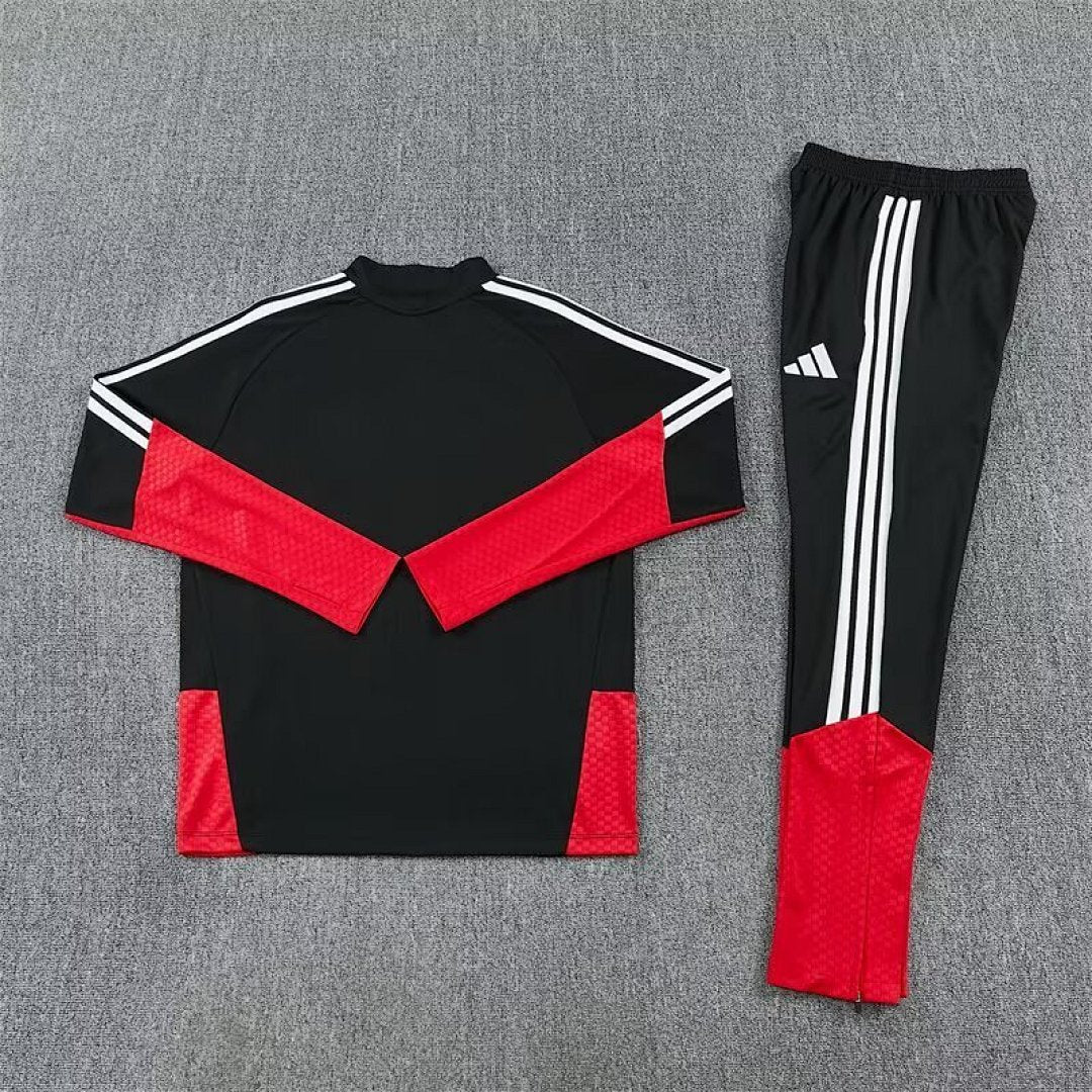 /27 Germany Black Half Pull Training Suit Yupoo Soccer Jerseys (Adults&amp;Kids)8