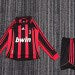 Retro Kids 2006/07 AC Milan home long sleeved&amp;Size16-286