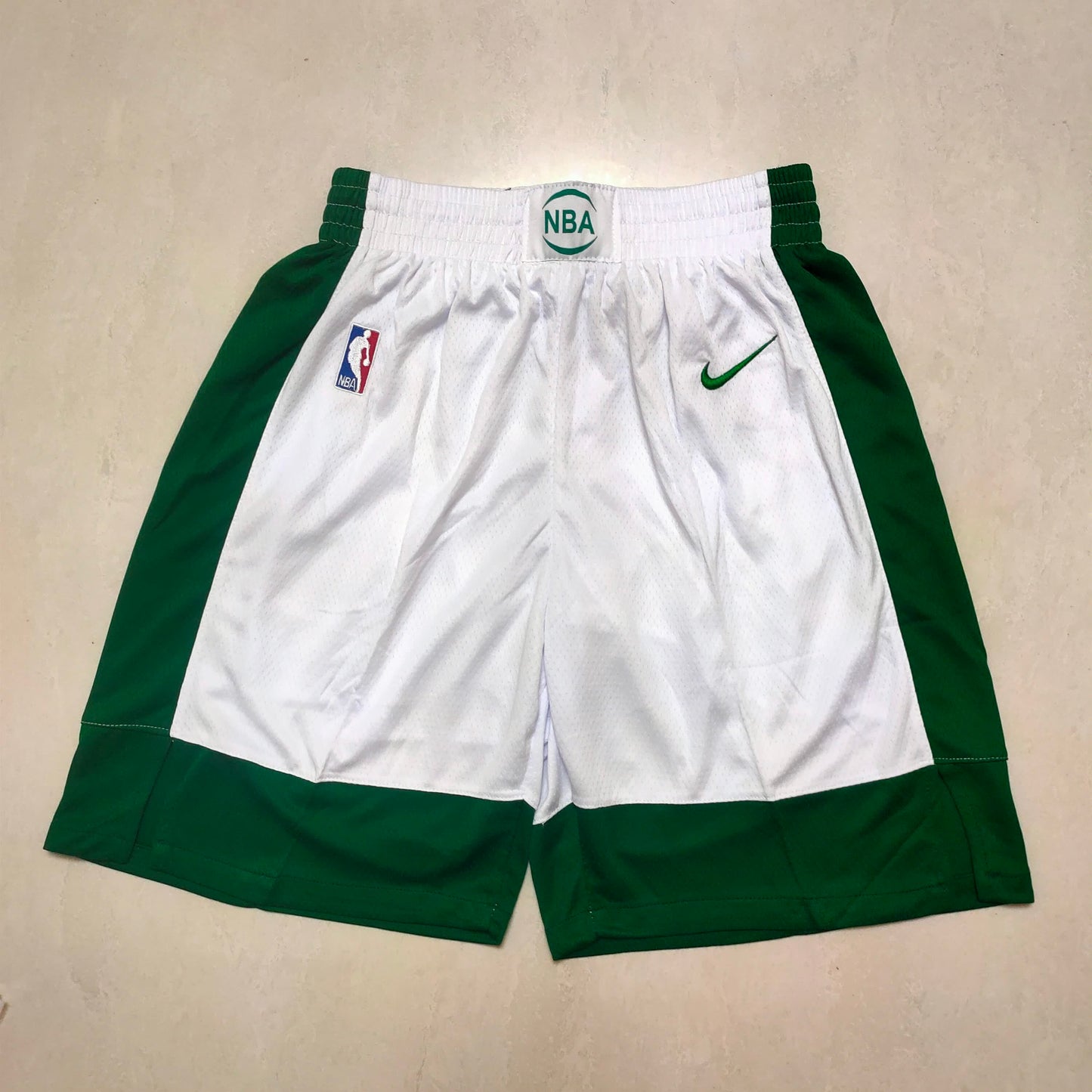 Celtics White New City Edition Shorts