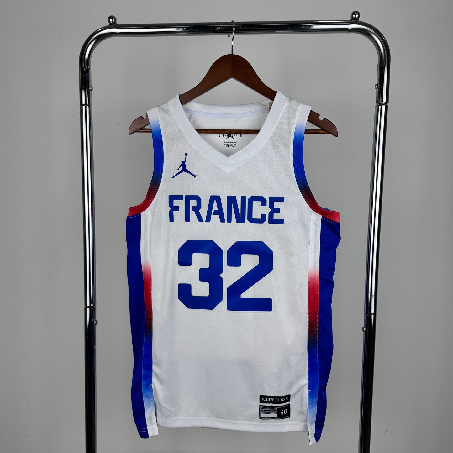 24 years Olympic Games France team White 32 # Wembanyama