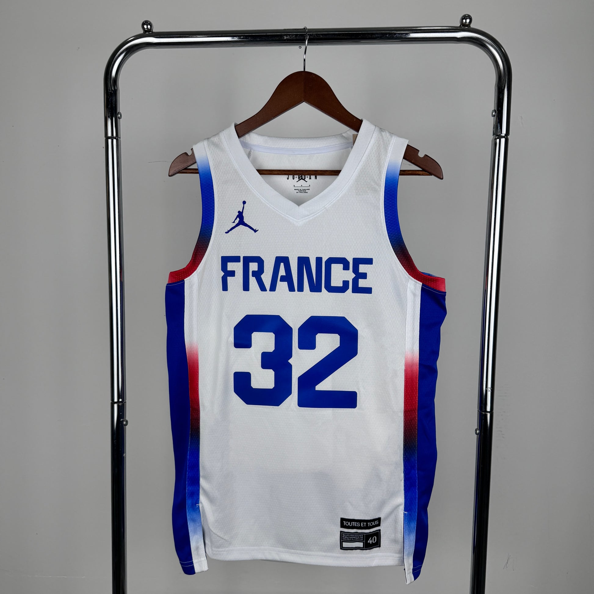 24 years Olympic Games France team White 32 # Wembanyama