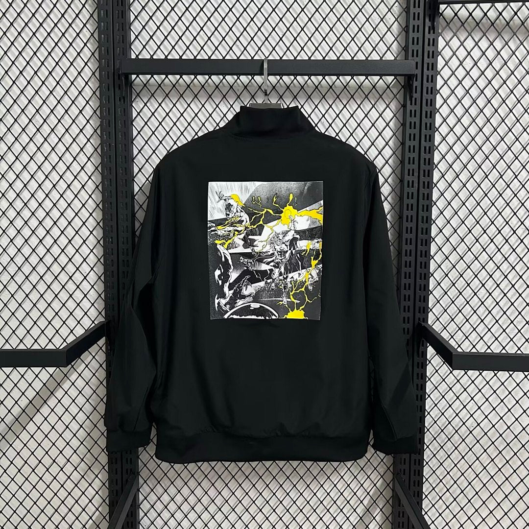 /26 Real Madrid Black Comic Edition Windbreaker S-3XL3