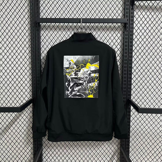 /26 Real Madrid Black Comic Edition Windbreaker S-3XL3