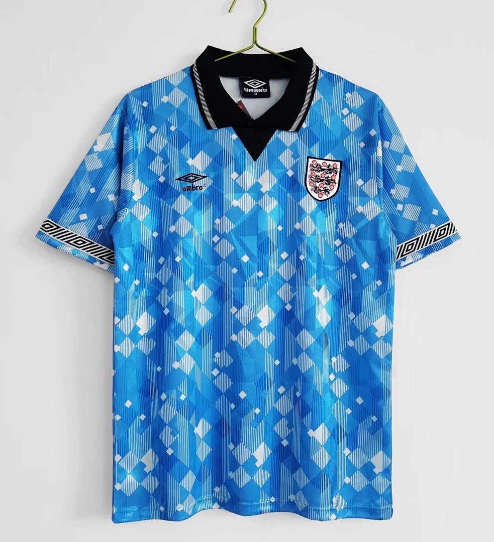 Retro 1990 England second away S-XXL6
