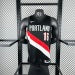 season Portland Trail Blazers away black 16 # Yang NBA jersey S-XXL5