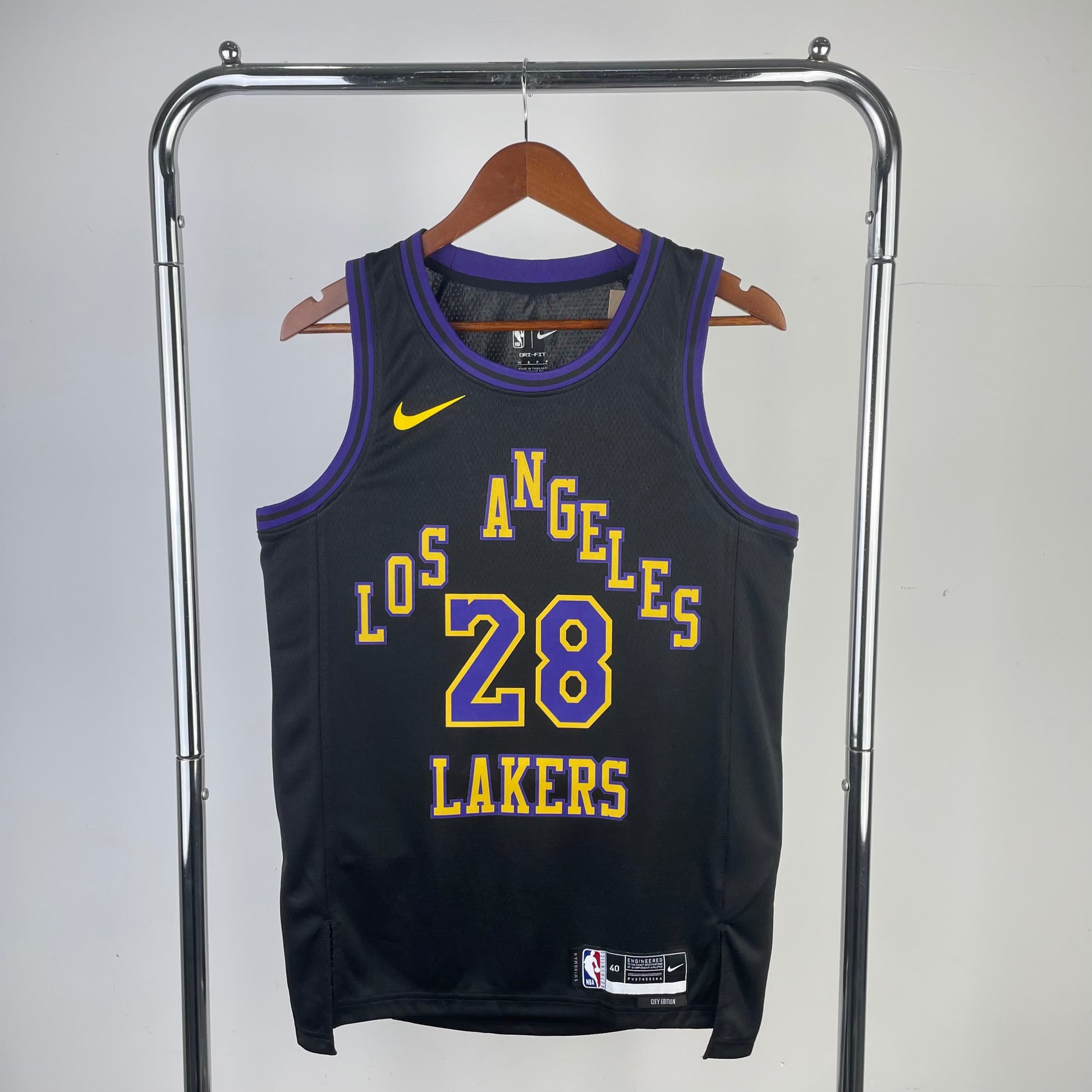 24 Season Lakers City Edition 28 # HACHIMURA