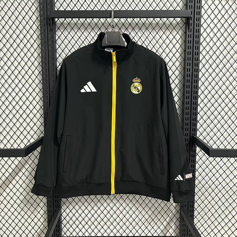 /26 Real Madrid Black Comic Edition Windbreaker S-3XL3