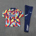 /26 Arsenal Yellow Red Half Pull Training Suit (Adults&amp;Kids)8