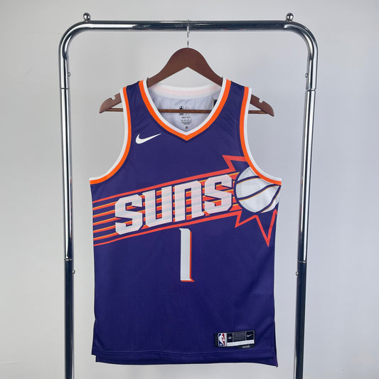 24 Season Phoenix Suns away purple 1 # Booker