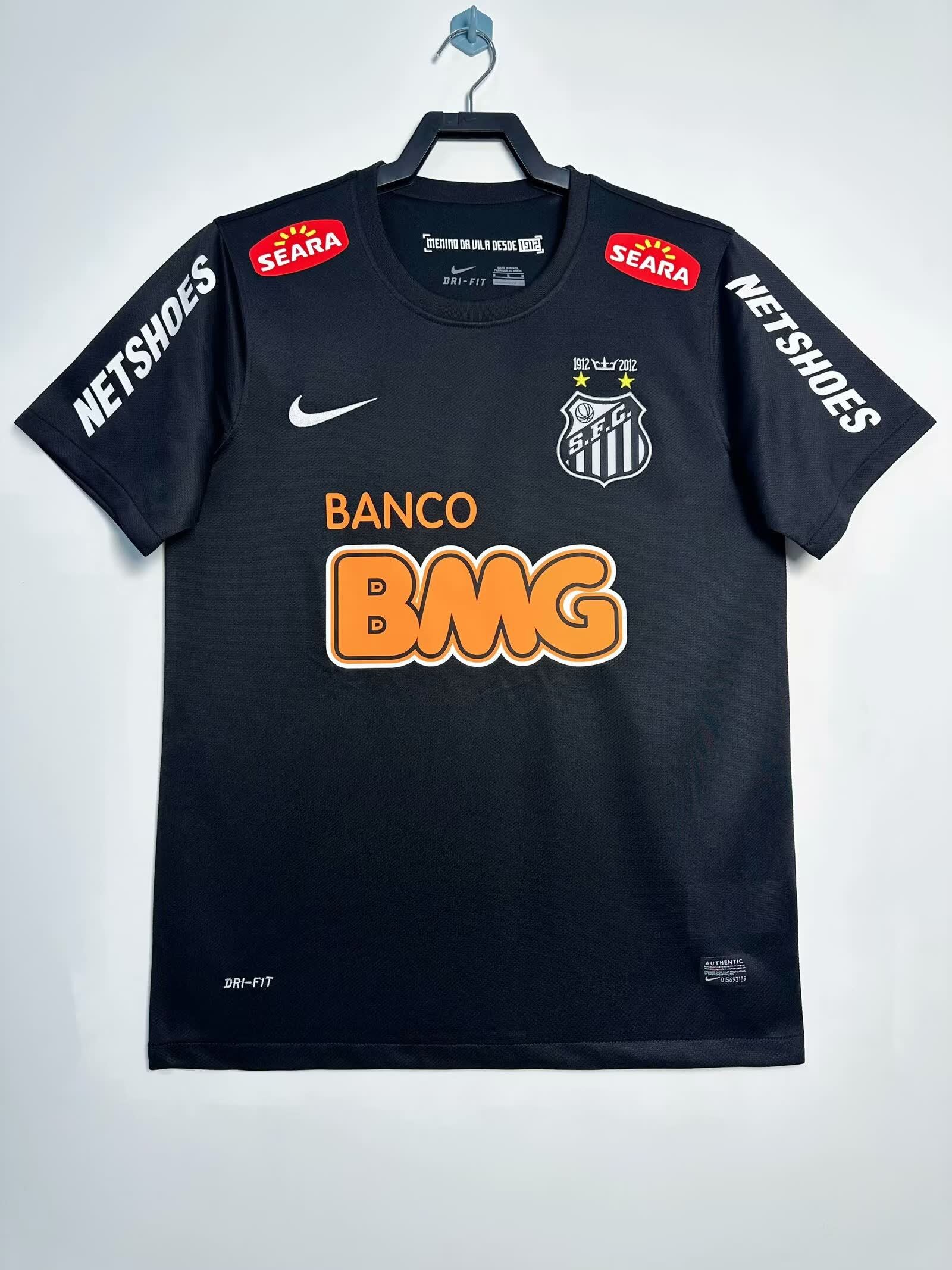 Retro 2011/12 Santos away S-XXL