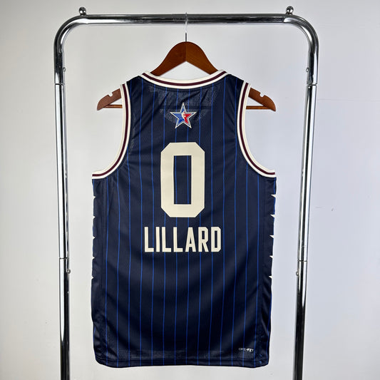 24 Season All Star Blue 0 # Lillard