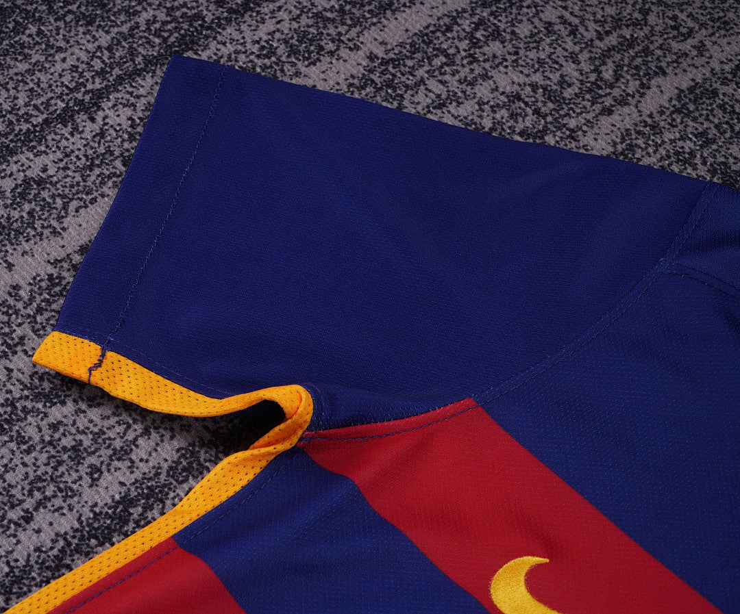 Retro Kids 2015/16 Barcelona Home Football Shirt&amp;Size16-287