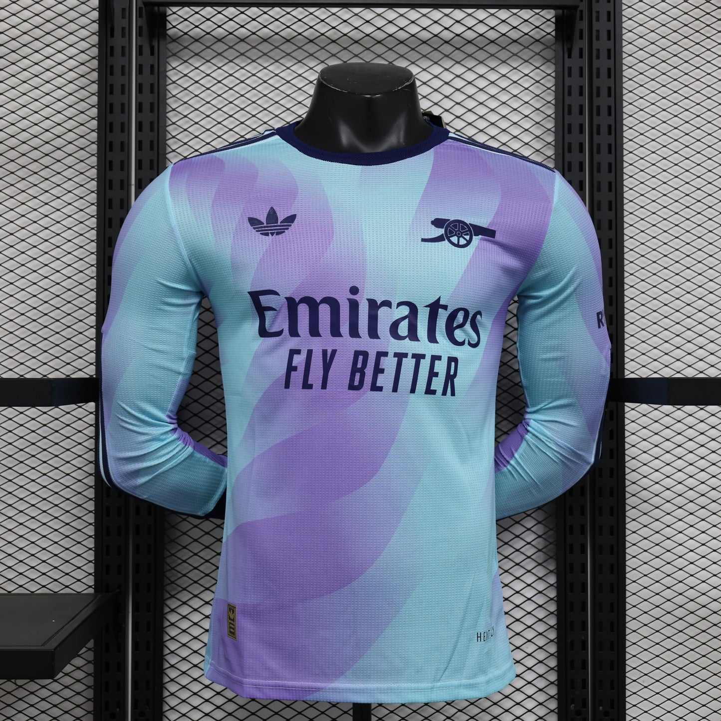 24/25 Long Sleeve Arsenal Second Away Player Edition S-XXL