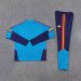 /27 Spain Hu Blue Half Pull Training Suit Yupoo Soccer Jerseys (Adults&amp;Kids)7