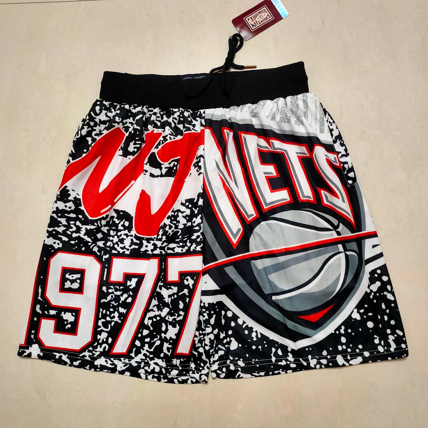 Nets MitchellNessMN Team Standard Shorts