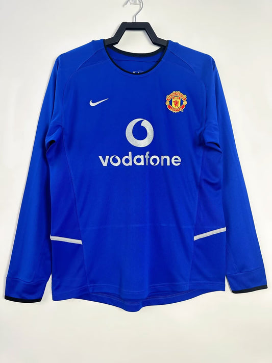 Retro 2002/03 Manchester United Second away long sleeved S-XXL