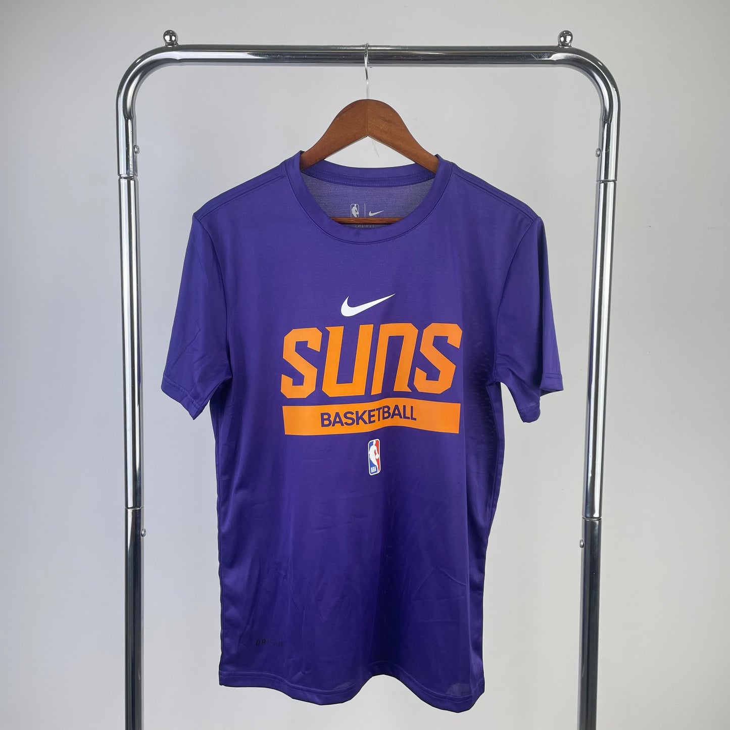 23 Season Suns Purple Training Quick Dried T-shirt Short Sleeve