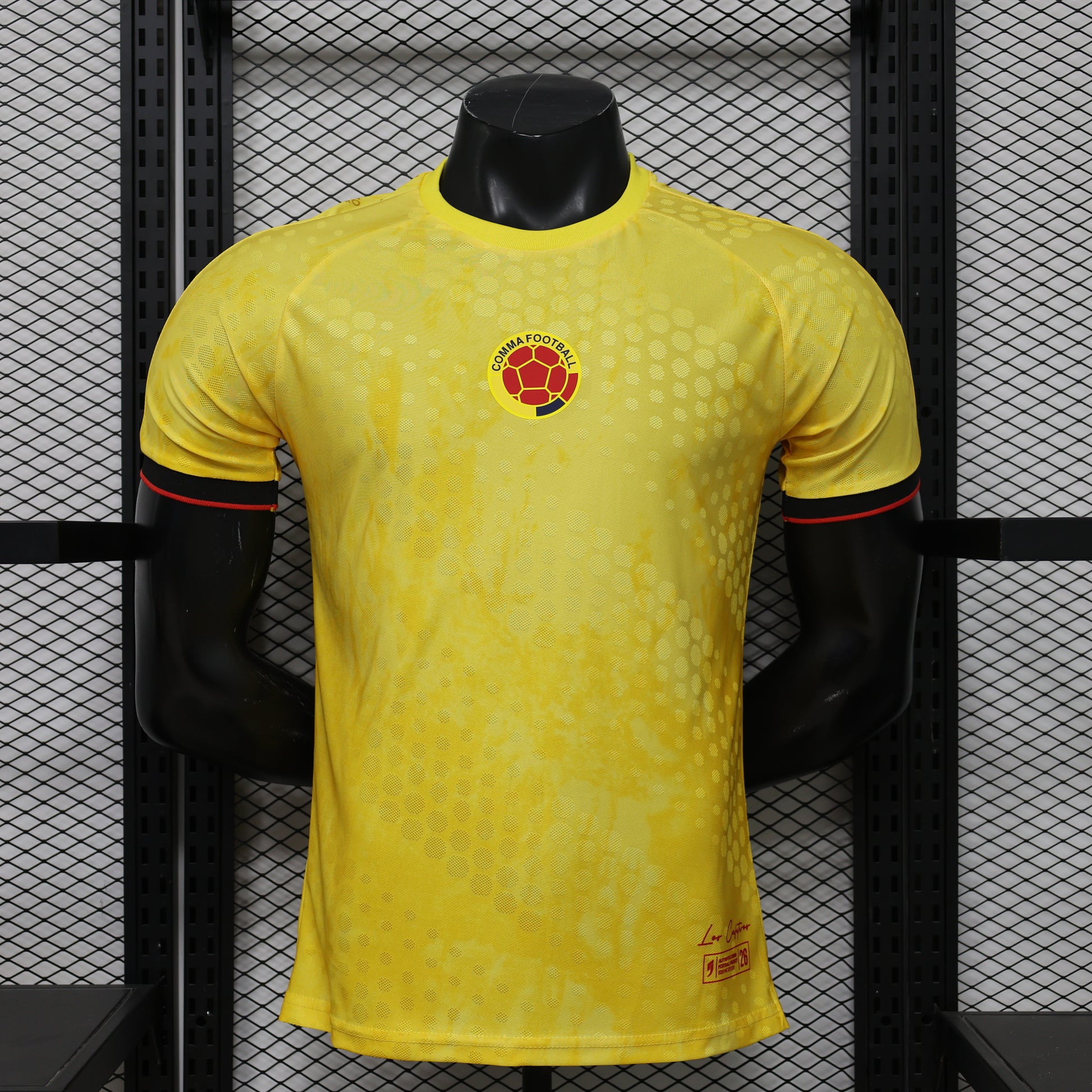 2026/27 Colombia Special Edition Yellow Player Version Soccer Jersey S-3XL