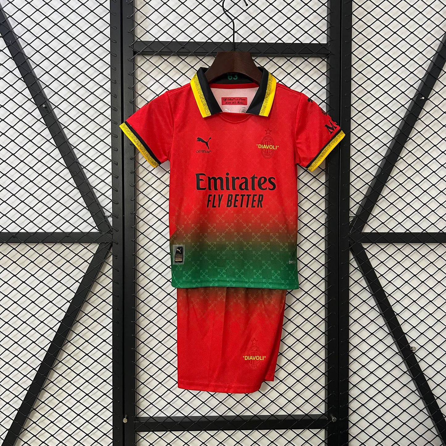 24/25 Kids AC Milan Co-Branded Edition size16-28