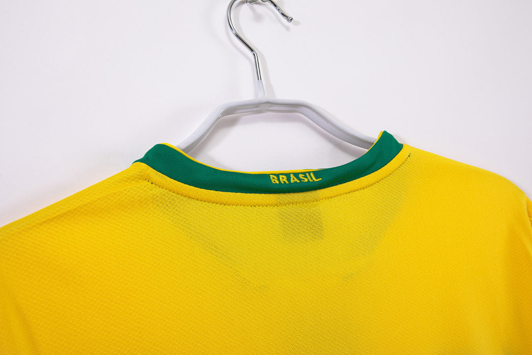 Retro 2006 Brazil home S-XXL6