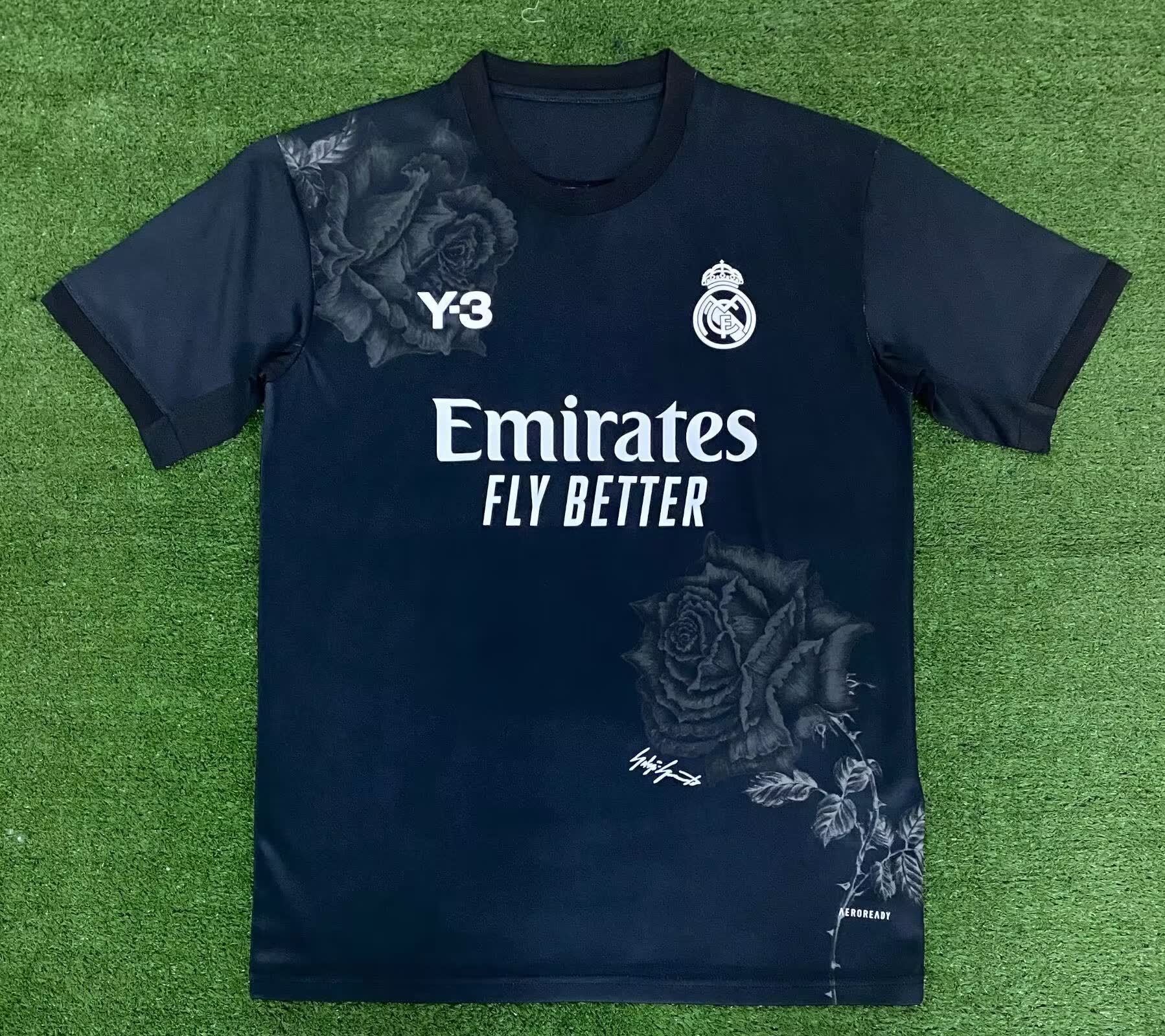 24/25 Real Madrid Y3 Black