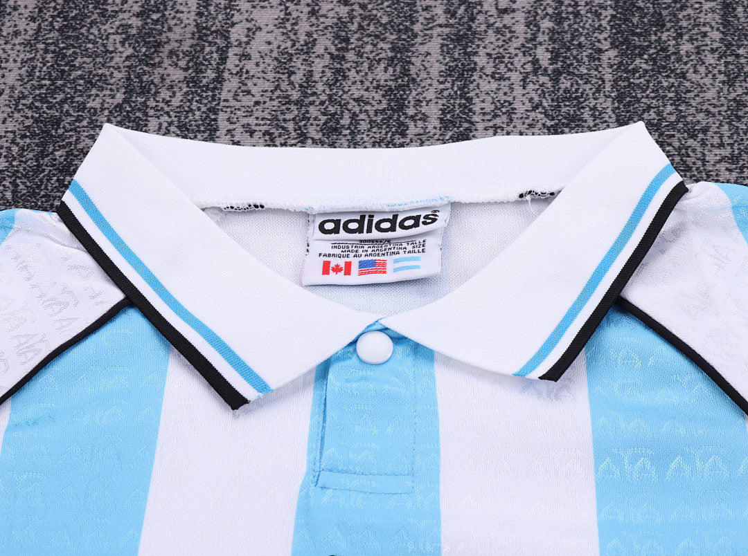 Retro Kids 1996/97 Argentina Home&amp;Size16-285