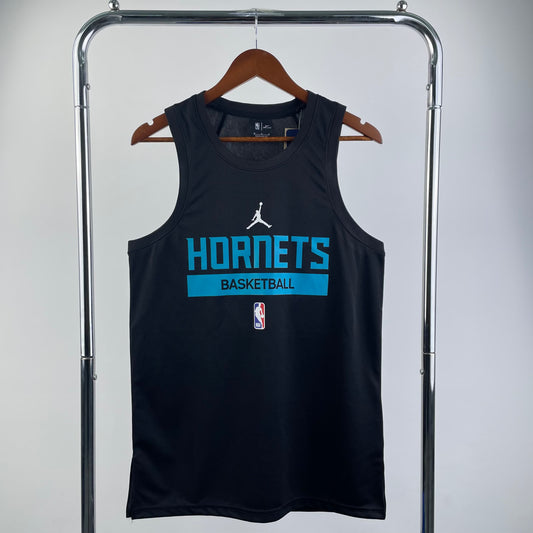 23 Season Hornets Black Training Vest (Player Version)